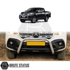 Mitsubishi L200 Series 5 2015-2019 Bull Bar Chrome ( Nudge Bumper Guard )