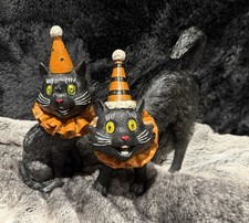 Black Cat Ornament Figurine