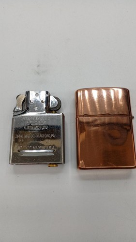 Zippo copper lighter new - copper,