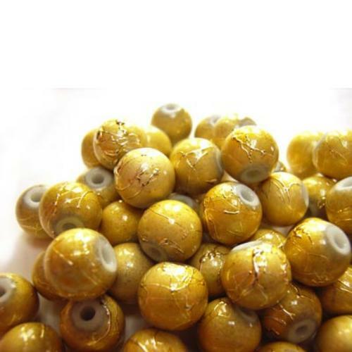 Round glass beads - round, beads,