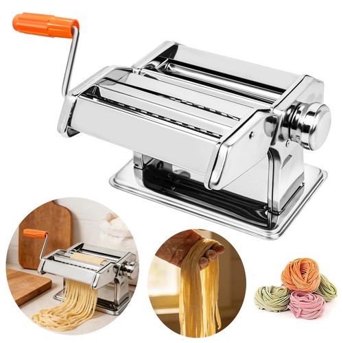 Stainless steel pasta roller - stainless,