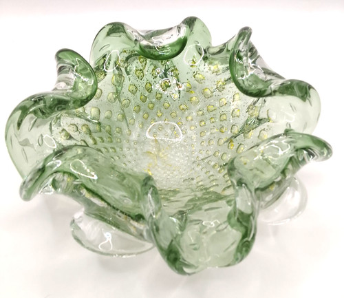 Vintage mcm murano green - vintage,