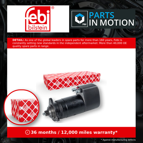 Starter motor 48985 febi - starter,