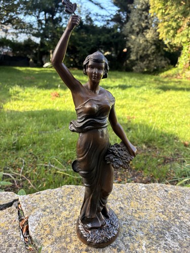 Spelter sculpture henri - spelter,