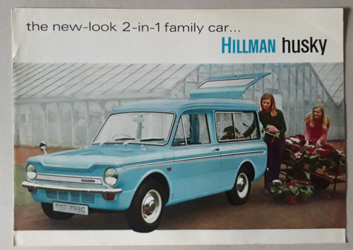 Hillman husky estate brochure - hillman,