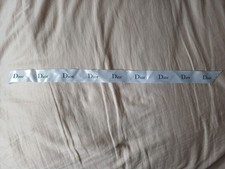 Dior Satin White Ribbon