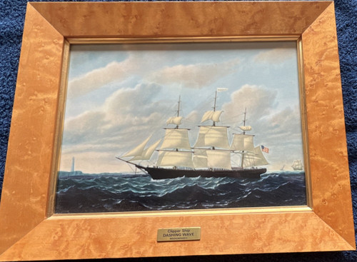 Framed wedgwood porcelain - framed,