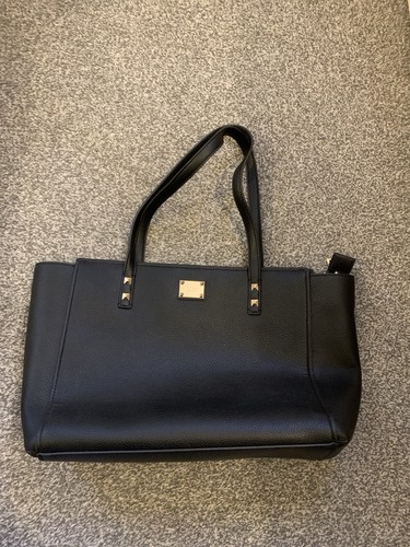 Dkny black pebbled leather - dkny,