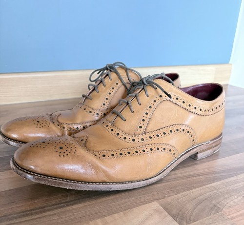 Tan coloured loake leather - tan,