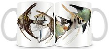 Angel Fish Mug Tropical Freshwater