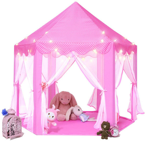 Princess castle play - castle, tent