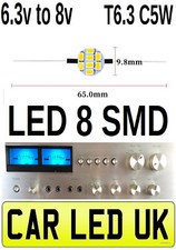 ✅ 4 x AC 6.3v 8V LED Axial