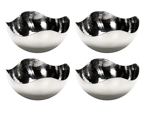 Set silver finish metal - of,