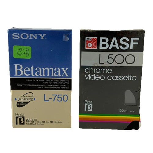 Sony betamax blank - betamax, video
