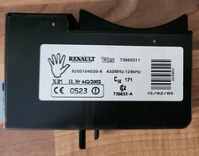 RENAULT LAGUNA ESPACE 2003-2007 KEY CARD READER BLUE 8200104020-A 433MHZ  TESTED