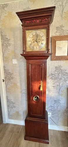 Longcase grandfather clock - grandfather,