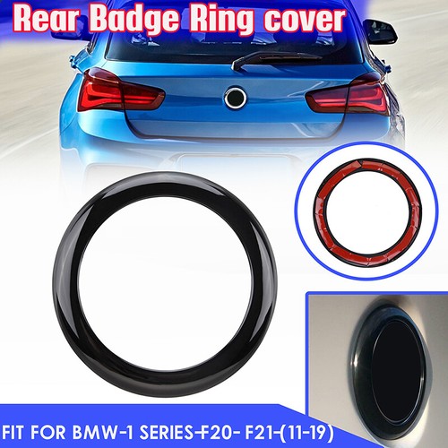 Gloss black rear badge boot - black,