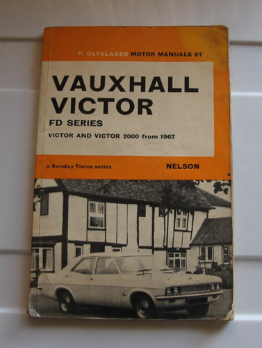 Vauxhall victor series - victor, fd