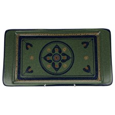 King Cake Plate Copper Mill -