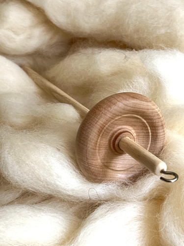 Drop spindle for wool - for, spinning