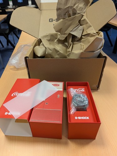 Casio shock coca - casio, g-shock