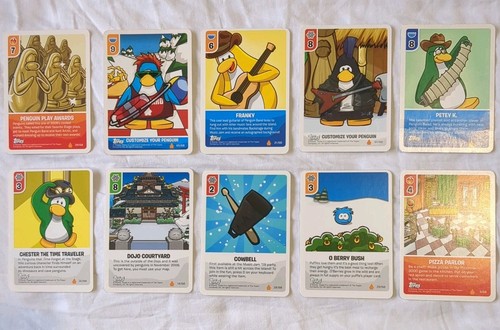 Club penguin trading card game - club,