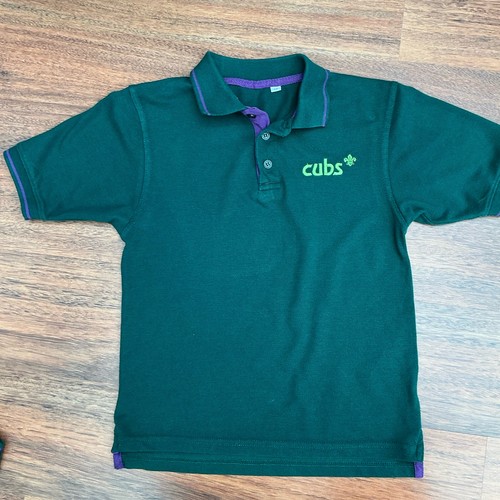 Cub scout cubs green polo - cubs,