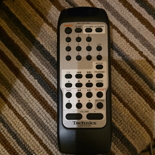 Technics rak ch215wh remote - technics, rak-ch215wh