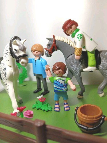 Playmobil horse riding stable - horse,
