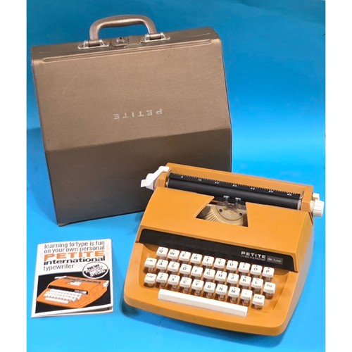 Retro 1970s orange ochre