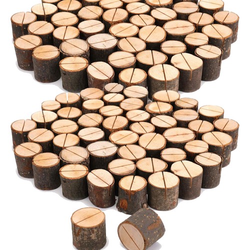 80pcs wooden card holder - 80pcs,