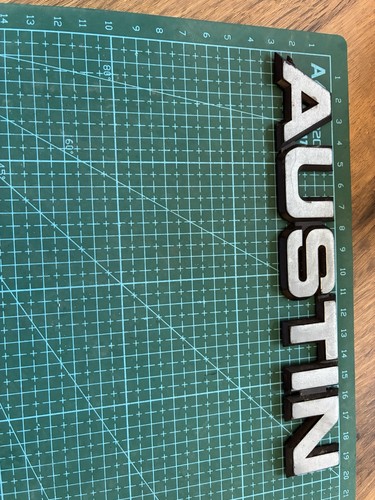 Classic austin tailgate badge - classic,