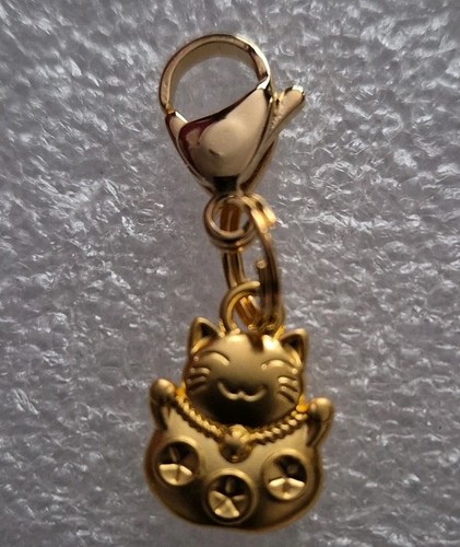Brass chinese lucky cat a - cat,