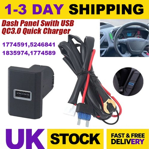 Qc3 usb charger spare - usb, switch