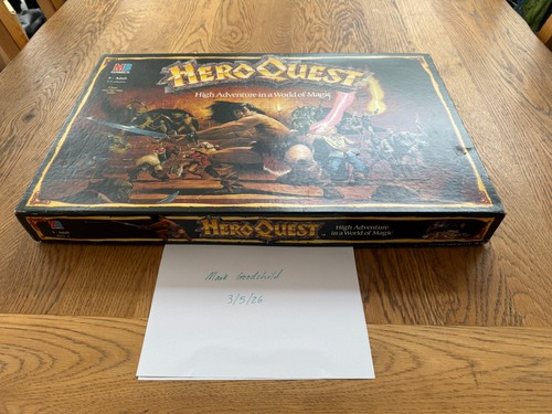 Vintage 1989 heroquest board - 1989,