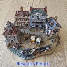 'Rescuers Return' Sculpture by