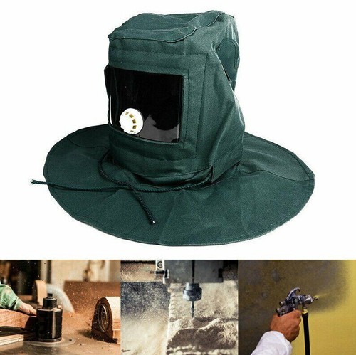 Safety sandblast helmet - safety, sand