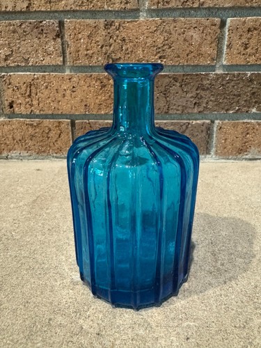 Vintage cobalt blue ribbed - cobalt,