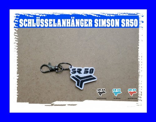 Simson sr50 keyring pendant - simson,