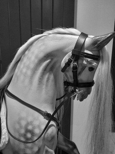 Large handmade stitched - large, bridle