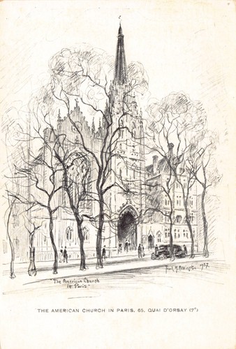 American church paris frank - american,