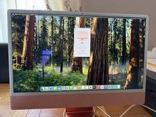 Apple iMac 24-inch All-in-One 4.5K M3 Chip 256GB 8GB RAM, Orange