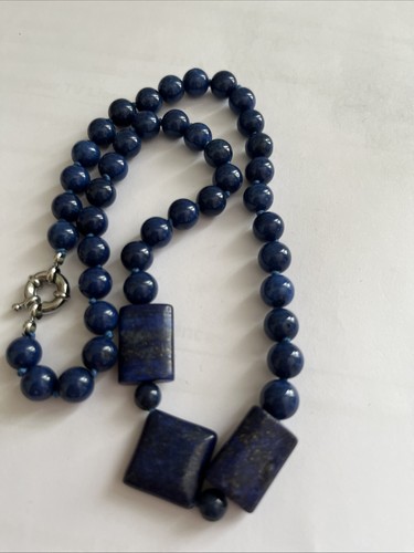 Vintage lapis lazuli graduated - vintage,