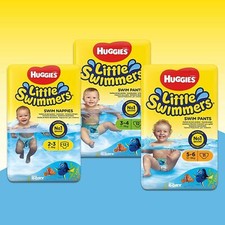 HUGGIES LITTLE SWIMMERS DISPOSABLE SWIM NAPPY DISNEY BABY NAPPIES FOR SWIMMING