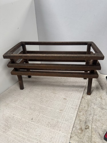 Vintage cast iron - iron, basket