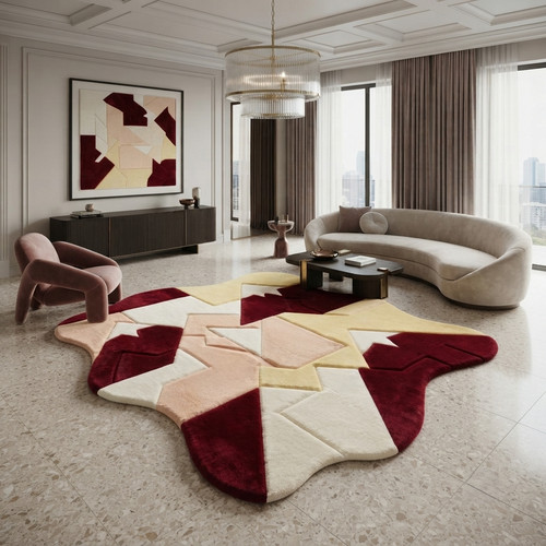 8x10 hand tufted new - hand,