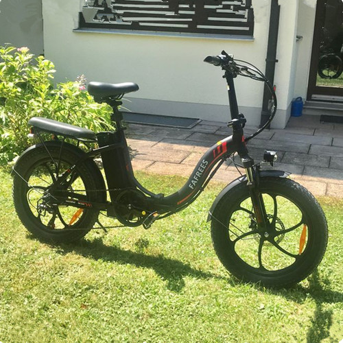Folding electric bicycle - folding,