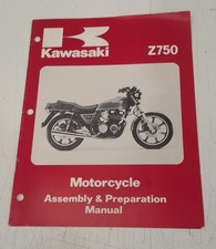 KAWASAKI MOTORCYCLE ASSEMBLY MANUAL Z750 FOUR