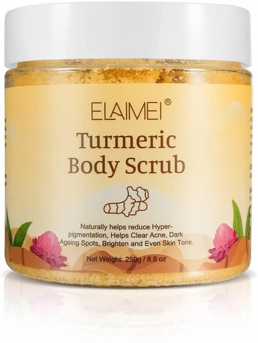 Turmeric scrub body exfoliator - body,