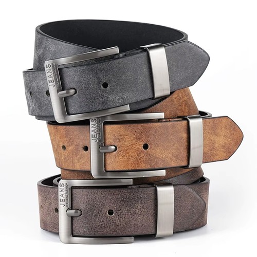 Mens genuine leather belt pure - mens,